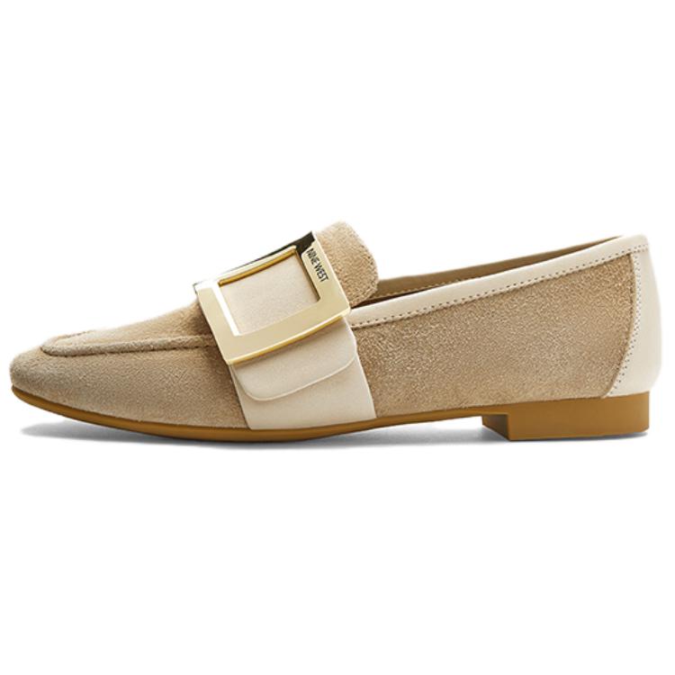 NINE WEST Лоферы женские с каблуком 1,5 см абрикосовые, цвет Apricot