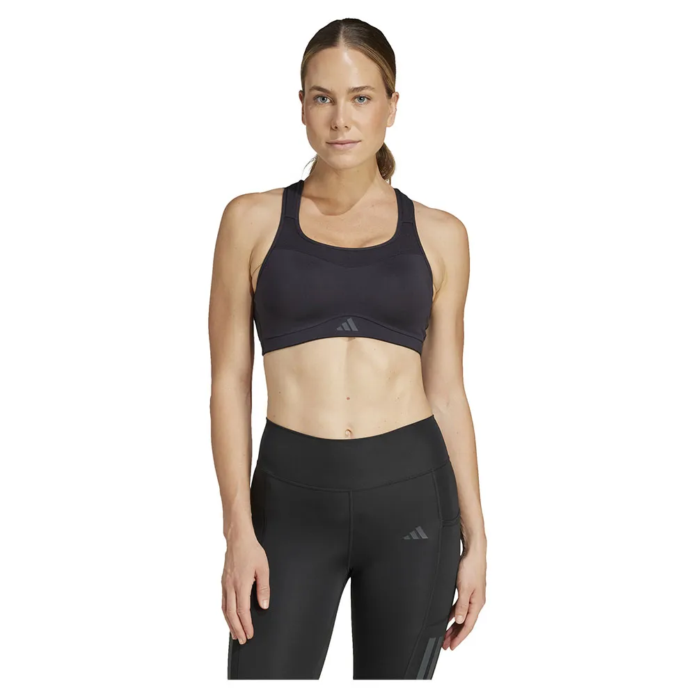 

Спортивный бюстгальтер adidas TLRD Impact High Impact Sports Bra, черный