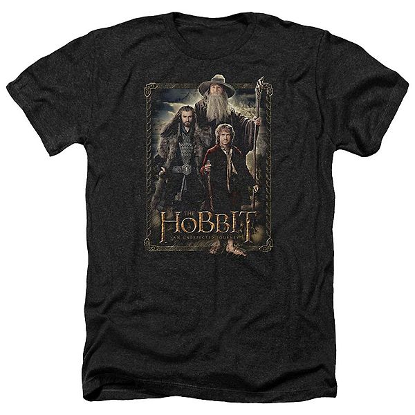 

Футболка The Hobbit The Three Adult Heather Licensed Character