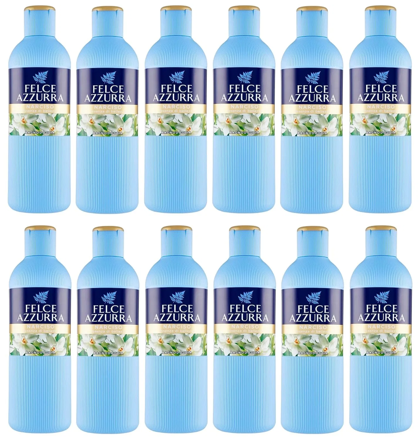 Гель для душа Paglieri Felce Azzurra Bagnodoccia Narciso, 650 мл, упаковка из 12 шт. Felce Azzurra