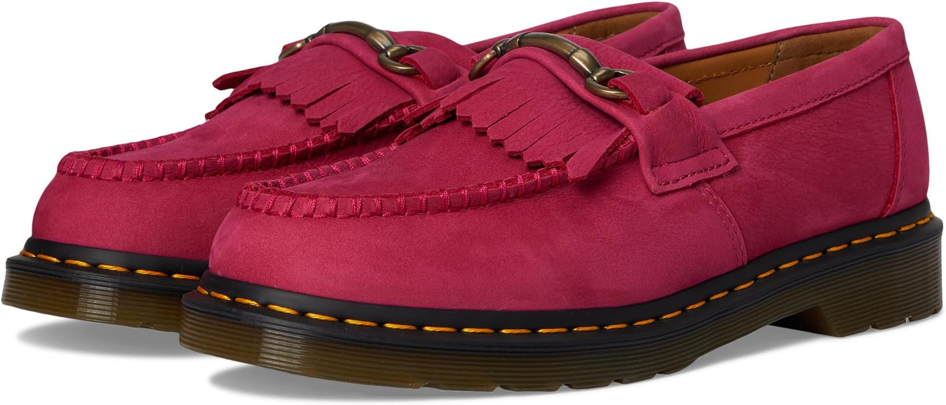 

Лоферы Dr. Martens Adrian Snaffle, цвет Fuchsia Pink