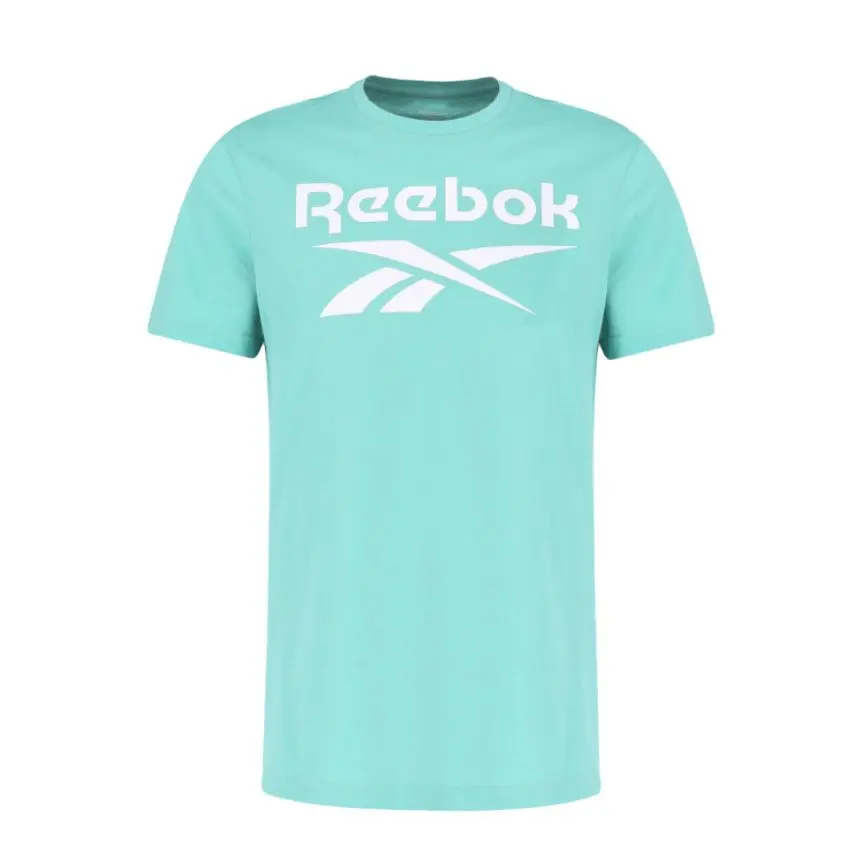 

Reebok Футболка мужская светло-голубая, Синий, Reebok Футболка мужская светло-голубая