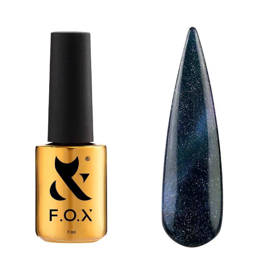 

Гибридный гель-лак для ногтей FOX Cat Eye Galaxy 003, 7 мл