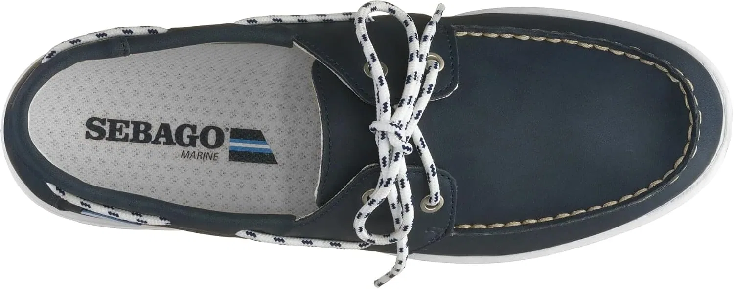 Мокасины Sebago Jackman, синий — фото 2