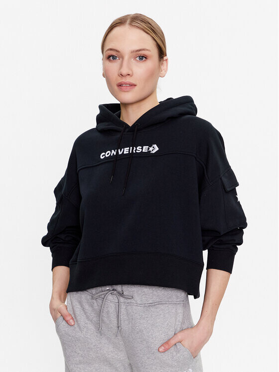 

Толстовка свободного кроя Converse, черный