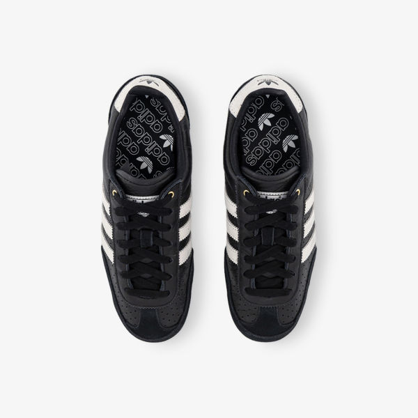 Кроссовки кожаные Adidas Japan, черный — фото 2