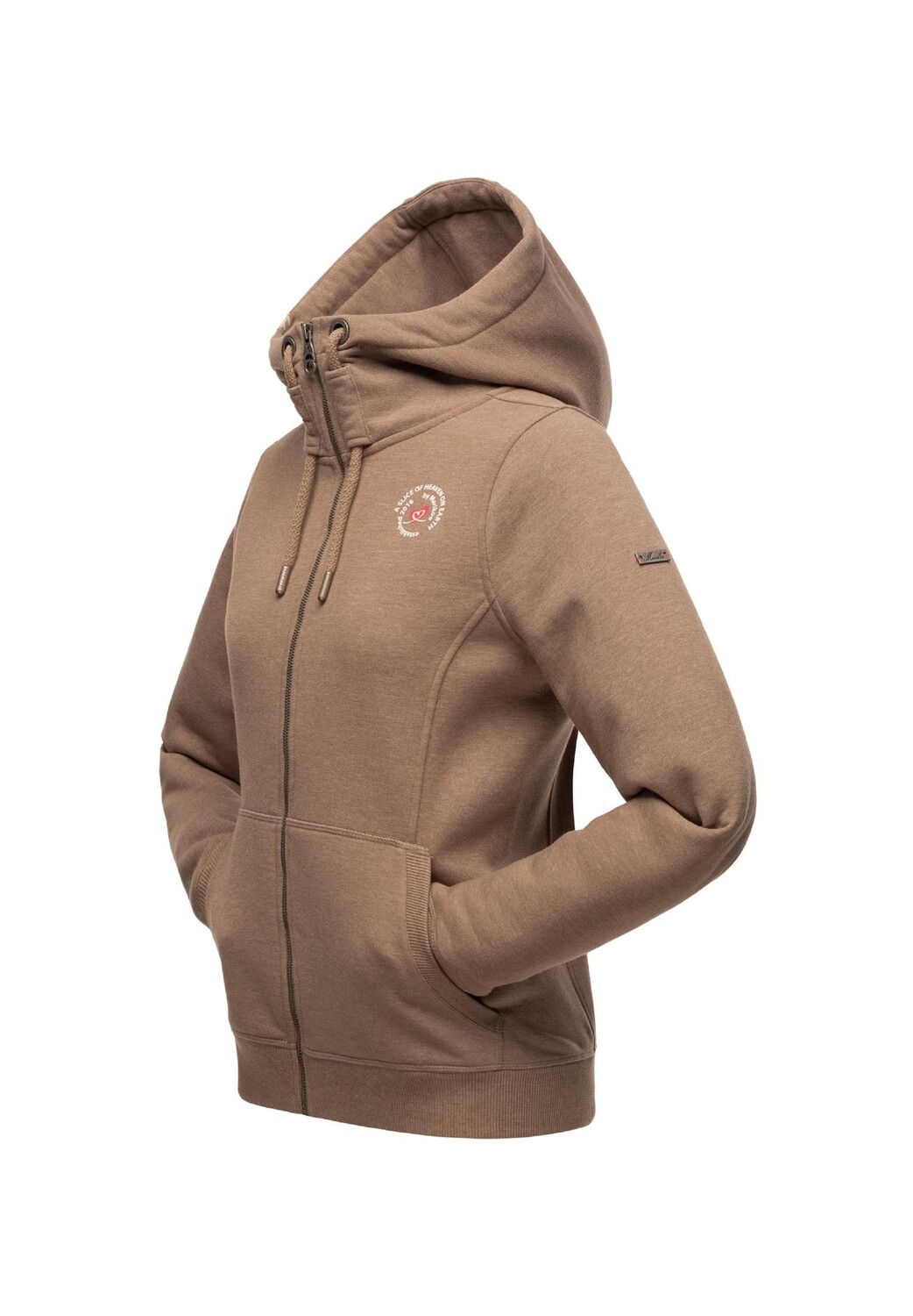 

Толстовка Setsunaa с капюшоном MARIKOO, цвет Taupe Grey Melange