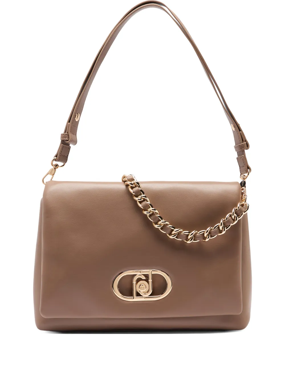 

Сумка через плечо LaPuffy большого размера с плетеной цепочкой Liu Jo, нейтральный