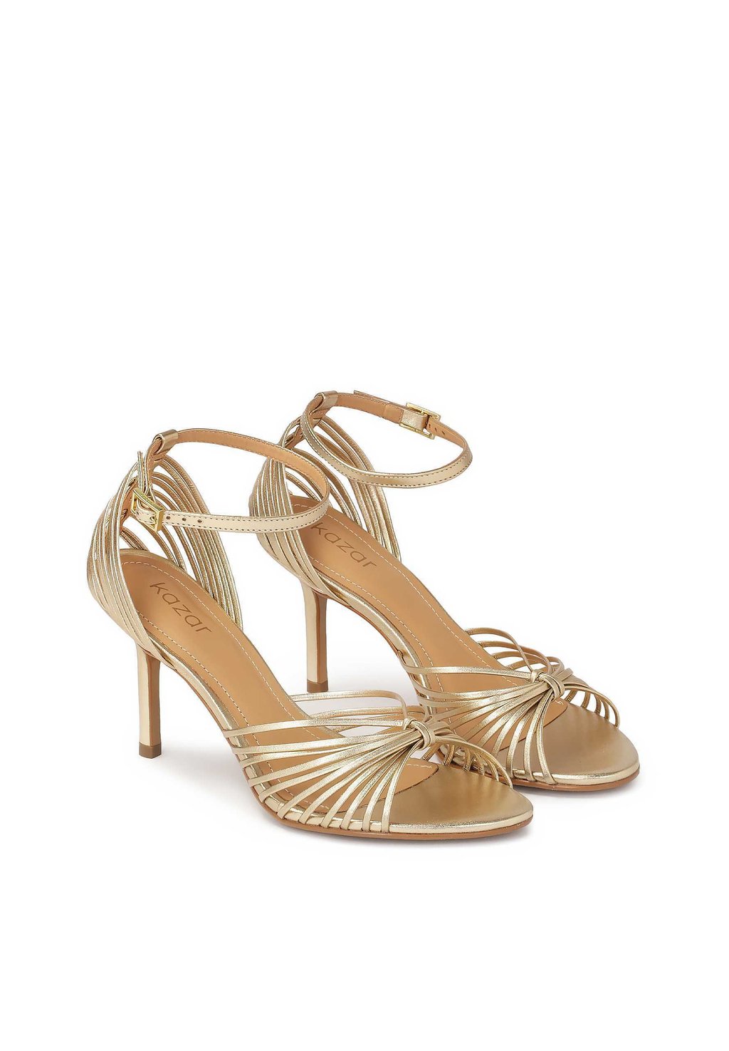 Сандалии AMORE - High heeled sandals Kazar, золотой — фото 2