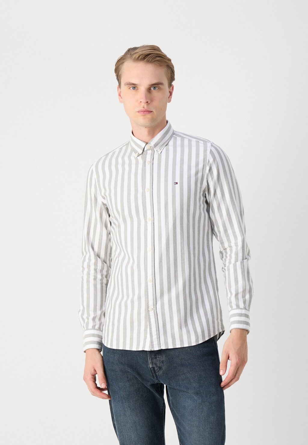 

Рубашка BOLD STRIPE SHIRT Tommy Hilfiger, зеленый