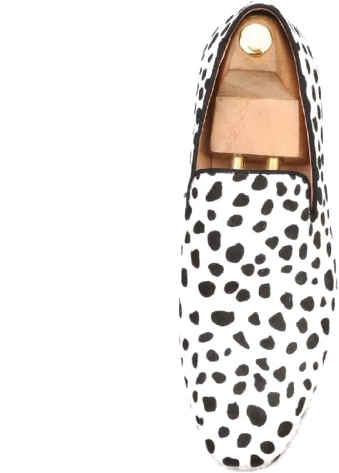 Лоферы Zebra Print FERUCCI, Black White — фото 3