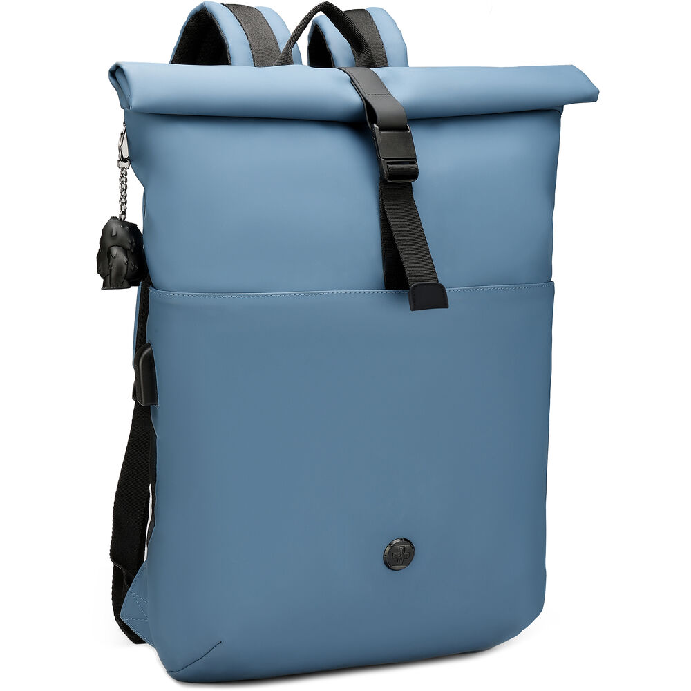 

Рюкзак Swissdigital LAMONE Rolltop (темно-синий, 13 л)