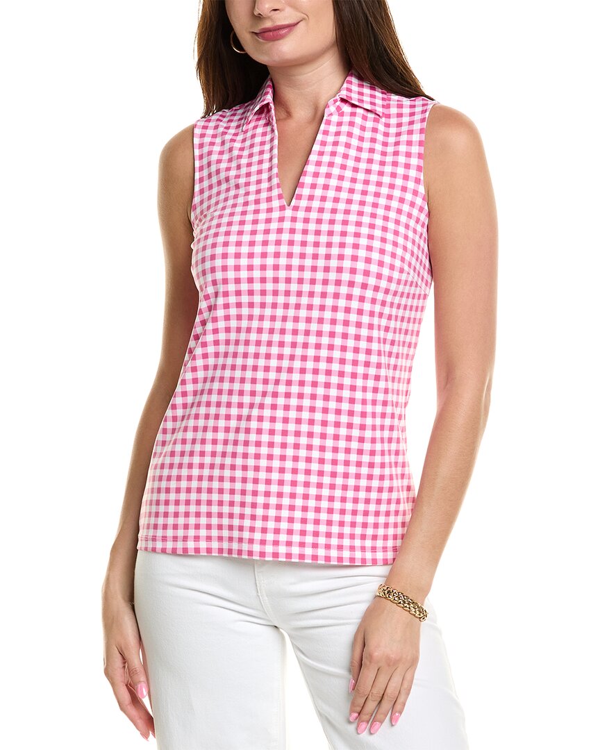 

Топ из ткани J.McLaughlin Aida Catalina, розовый