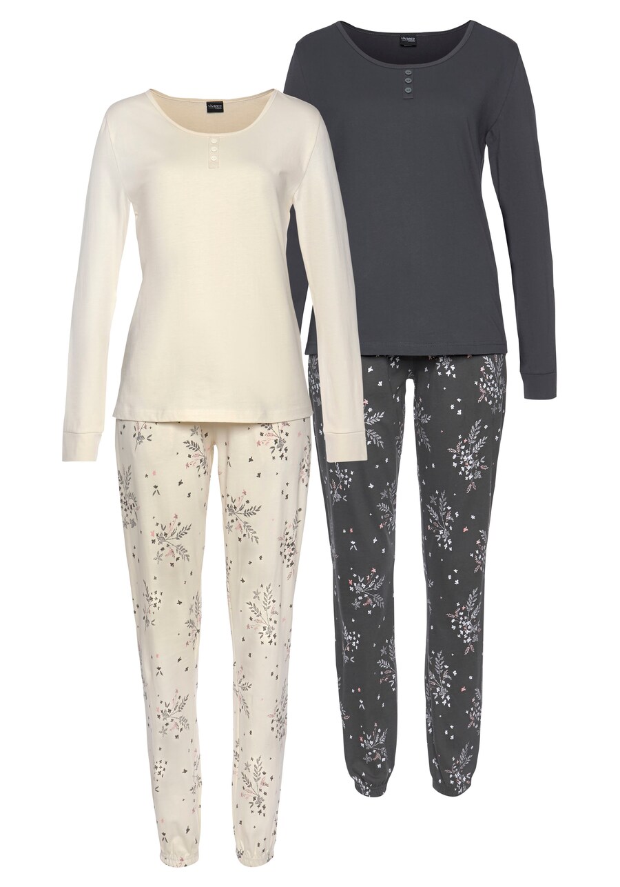 

Пижама VIVANCE, Beige/Anthracite