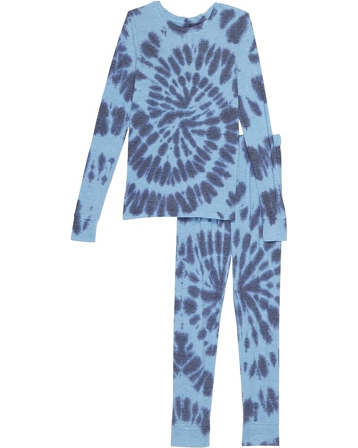 

Пижамный комплект Honeydew Intimates Star Seeker Brushed Jersey Mommy and Me Lounge Set, цвет Navy Tie-Dye