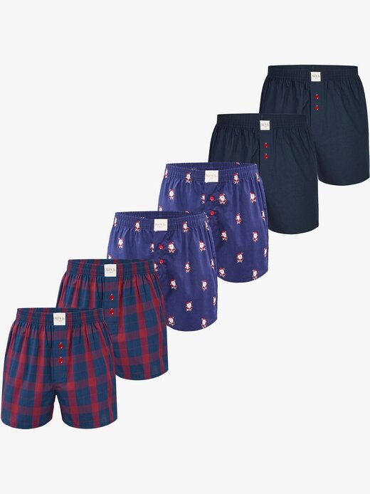 

Рождественские боксеры boxer, упаковка из 6 шт. Phil & Co. Berlin, мультиколор
