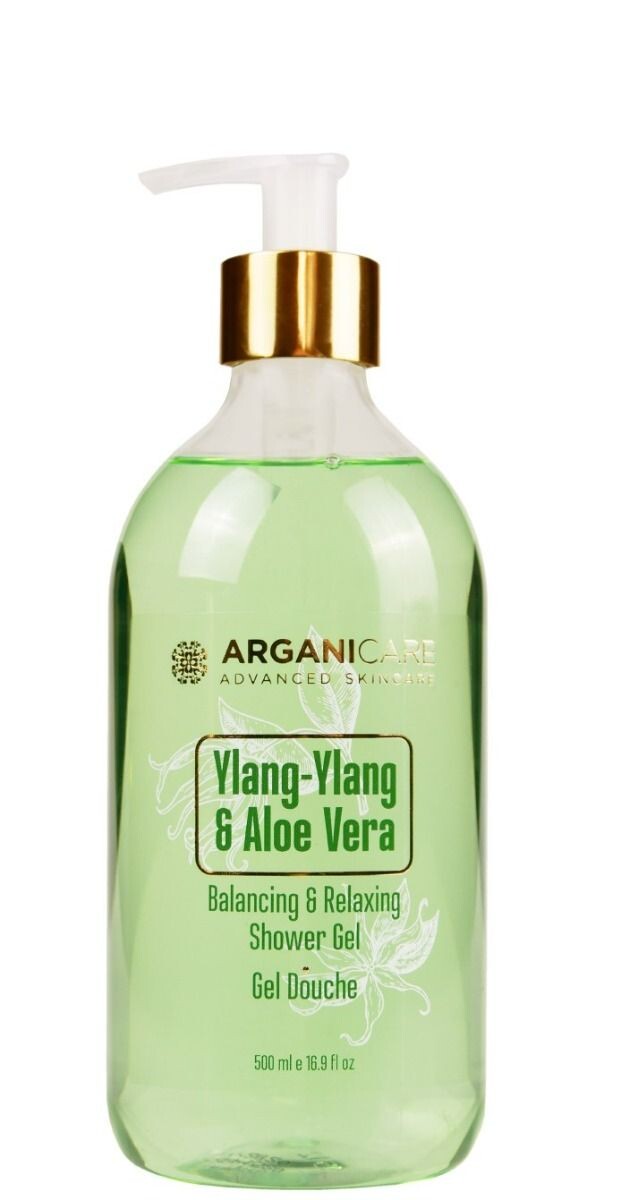 

Arganicare Aloe Vera & Ylang Ylang гель для душа, 500 ml