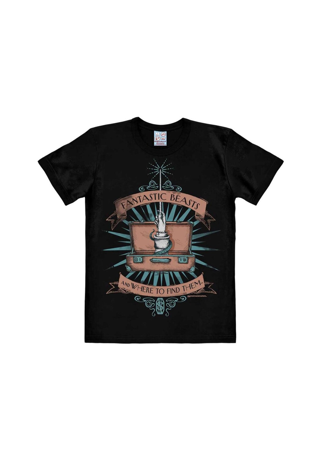 

Футболка Easyfit «Фантастические твари и где они обитают» LOGOSHIRT, черный