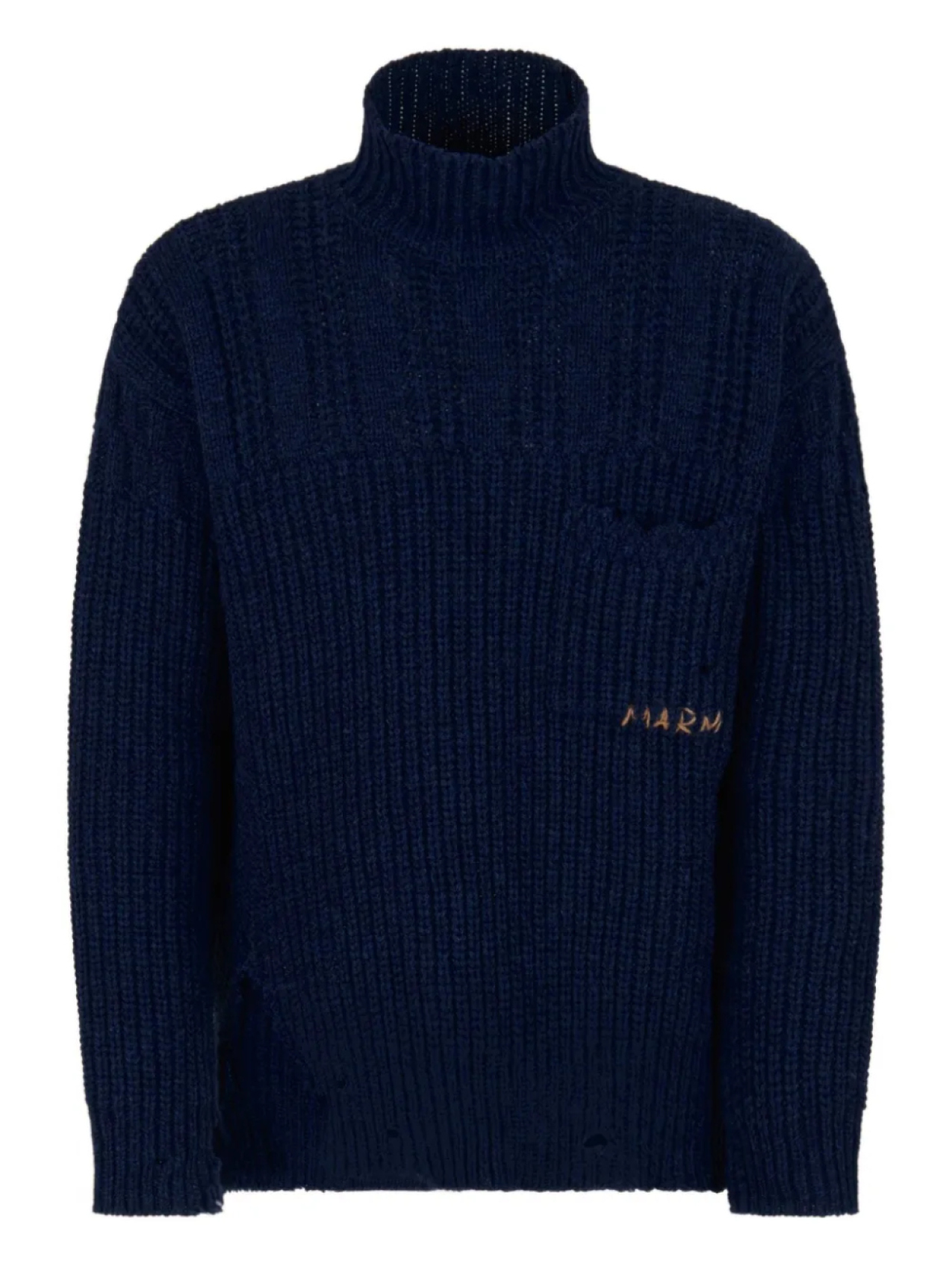 

Водолазка в рубчик Marni, синий