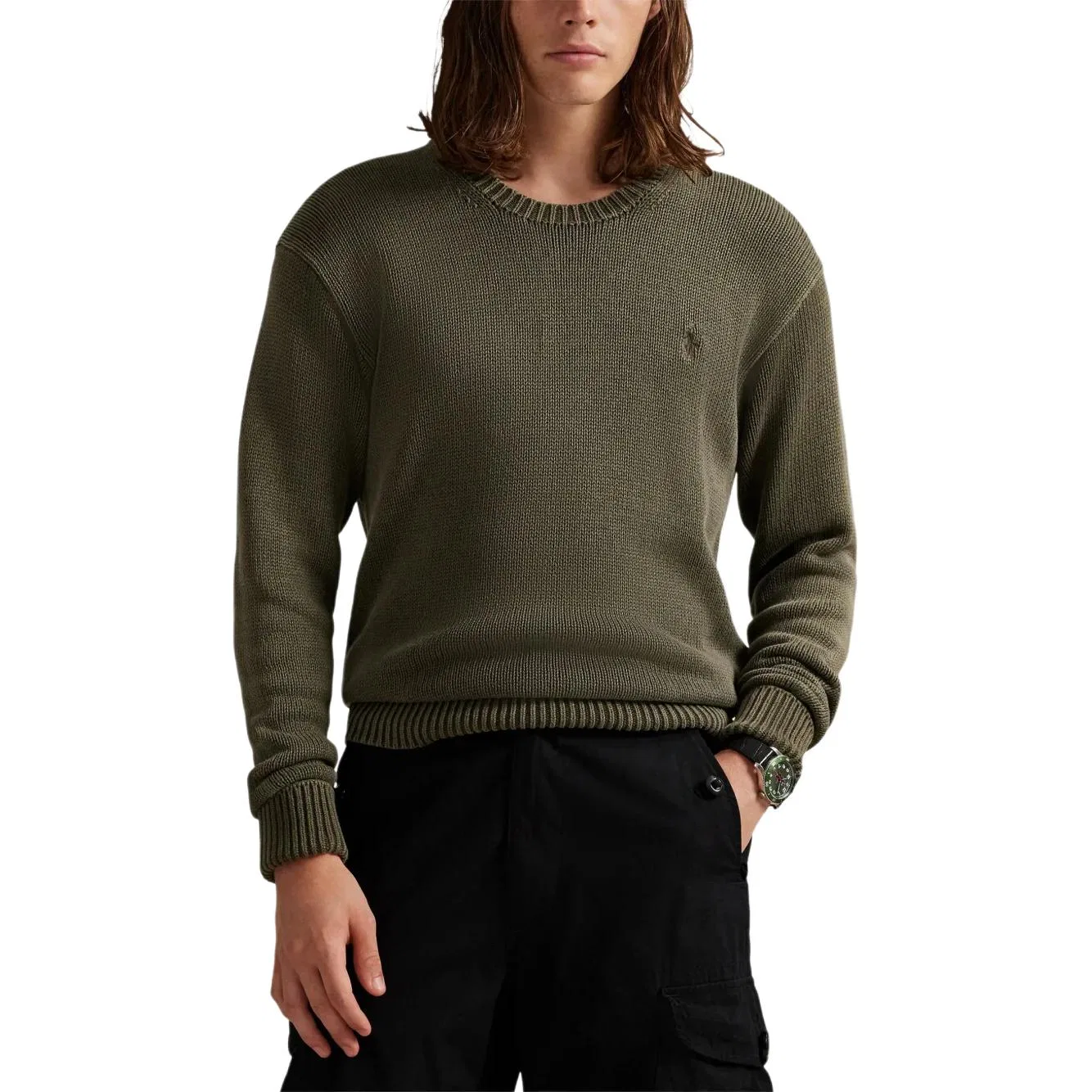 Свитер Polo Ralph Lauren Green — фото 4