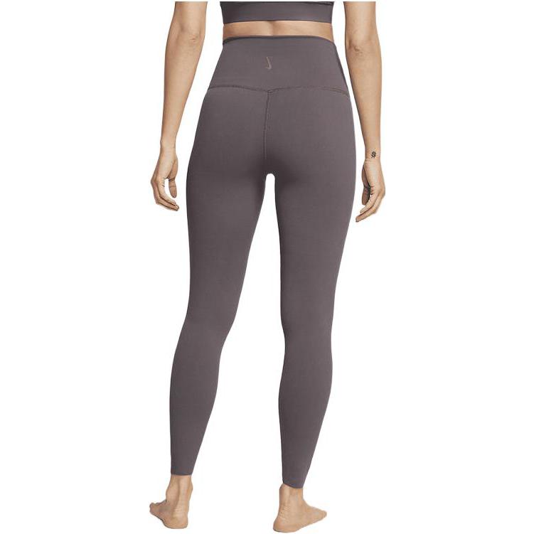 (WMNS) Спортивные брюки/джоггеры Nike однотонного цвета, фиолетовые — фото 3
