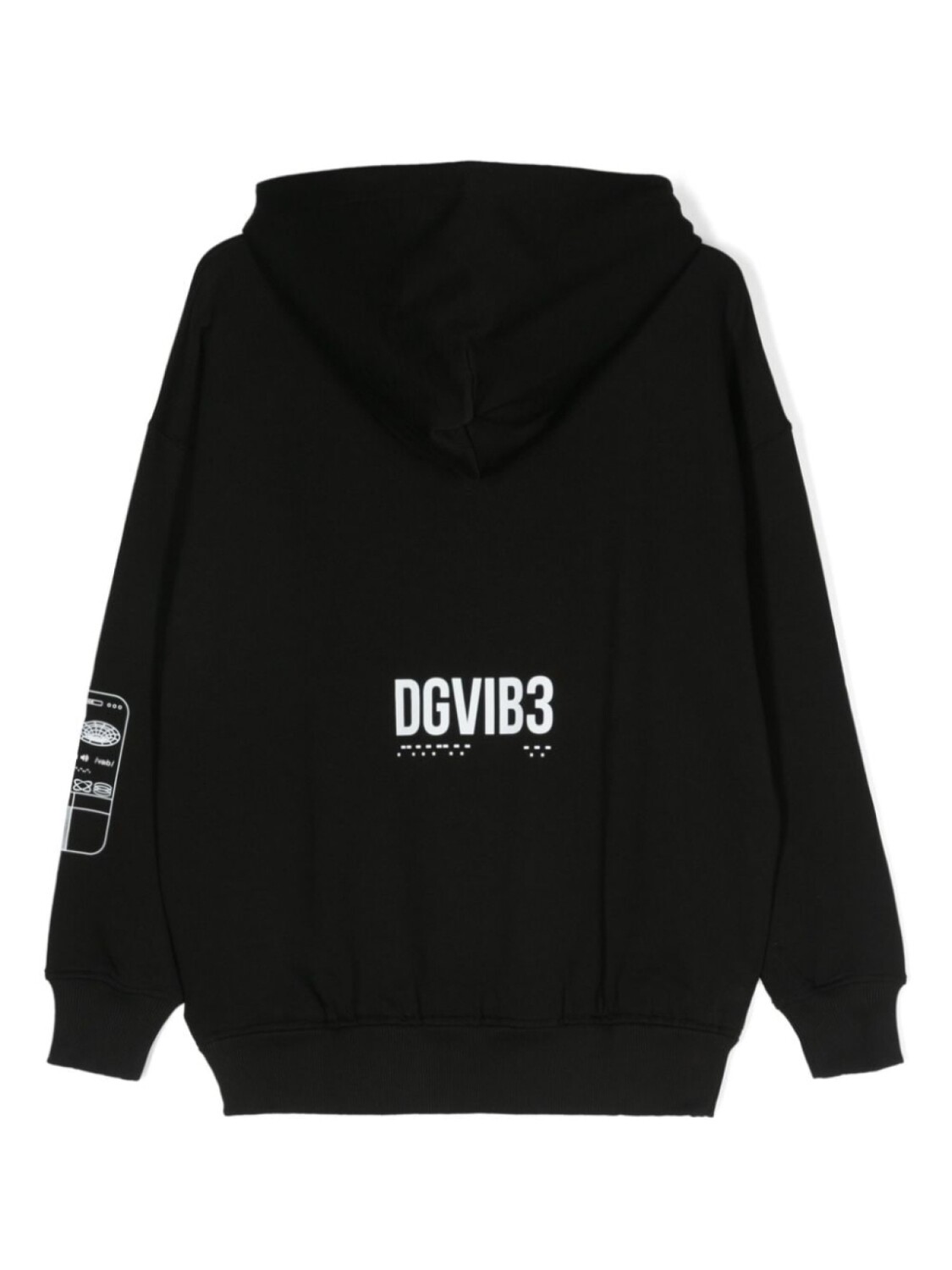 

Dolce & Gabbana худи с принтом DGVIB3, черный