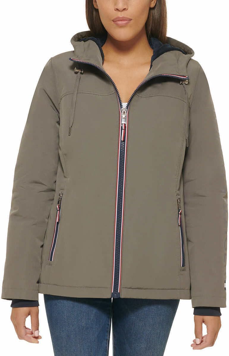 Женская куртка софтшелл Tommy Hilfiger, Charcoal — фото 4