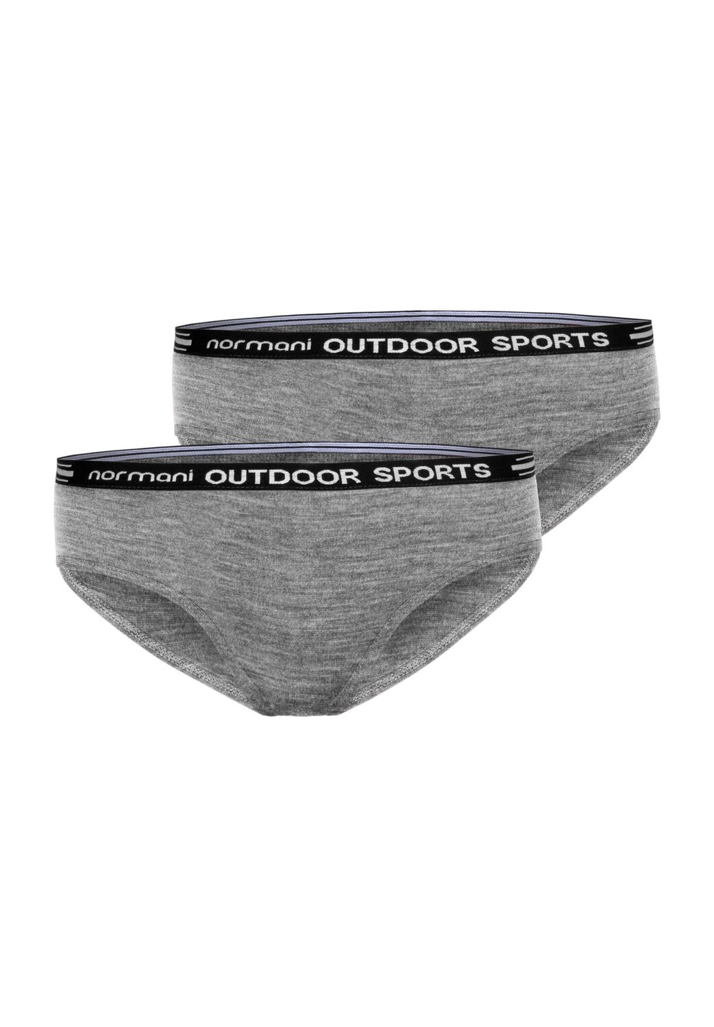 

Набор из 2 женских трусов из мериноса Albury Normani, серый