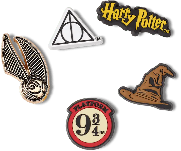 

Джиббитсы Harry Potter Symbol 5 Pack Crocs