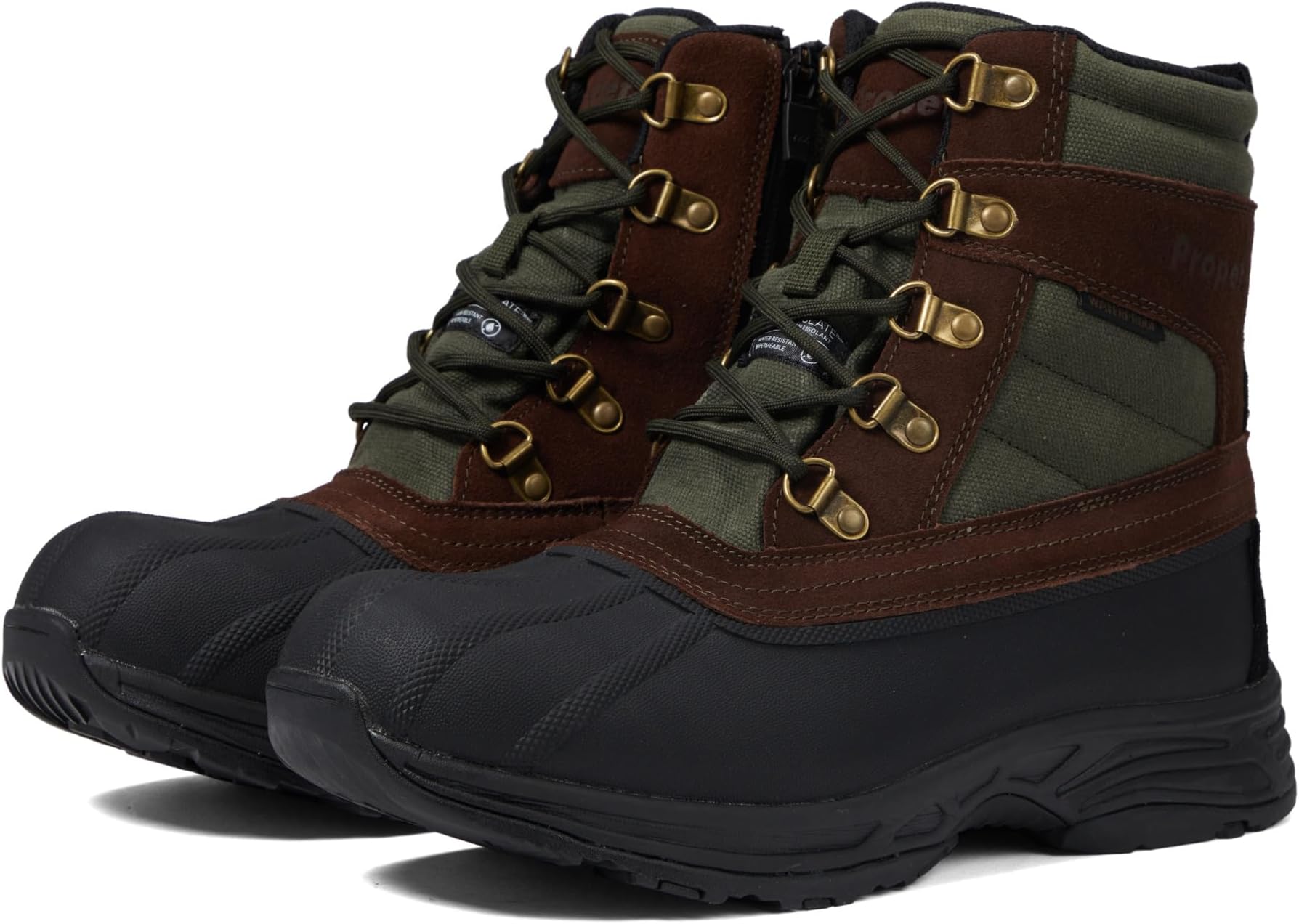

Ботинки Propet Cortland, цвет Brown/Olive