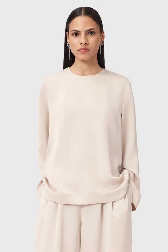 

Блузка leanne AllSaints, бежевый