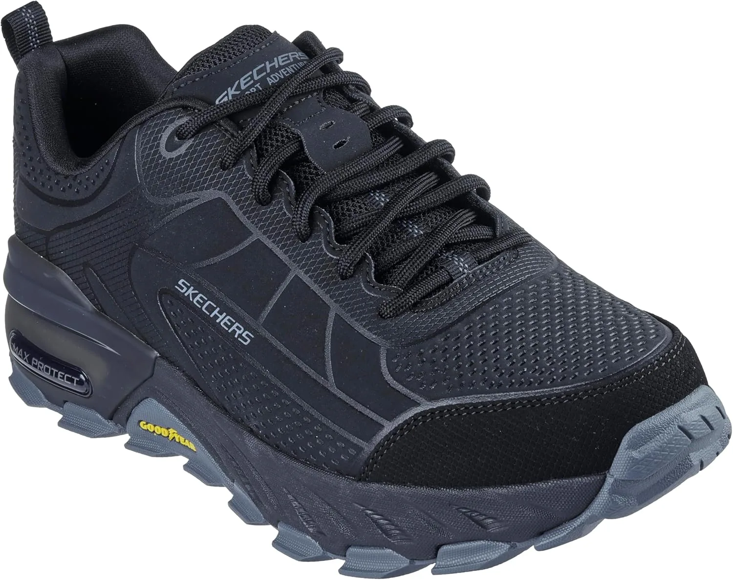 Мужские кроссовки Skechers D'lux Trail Trainers, черный — фото 2