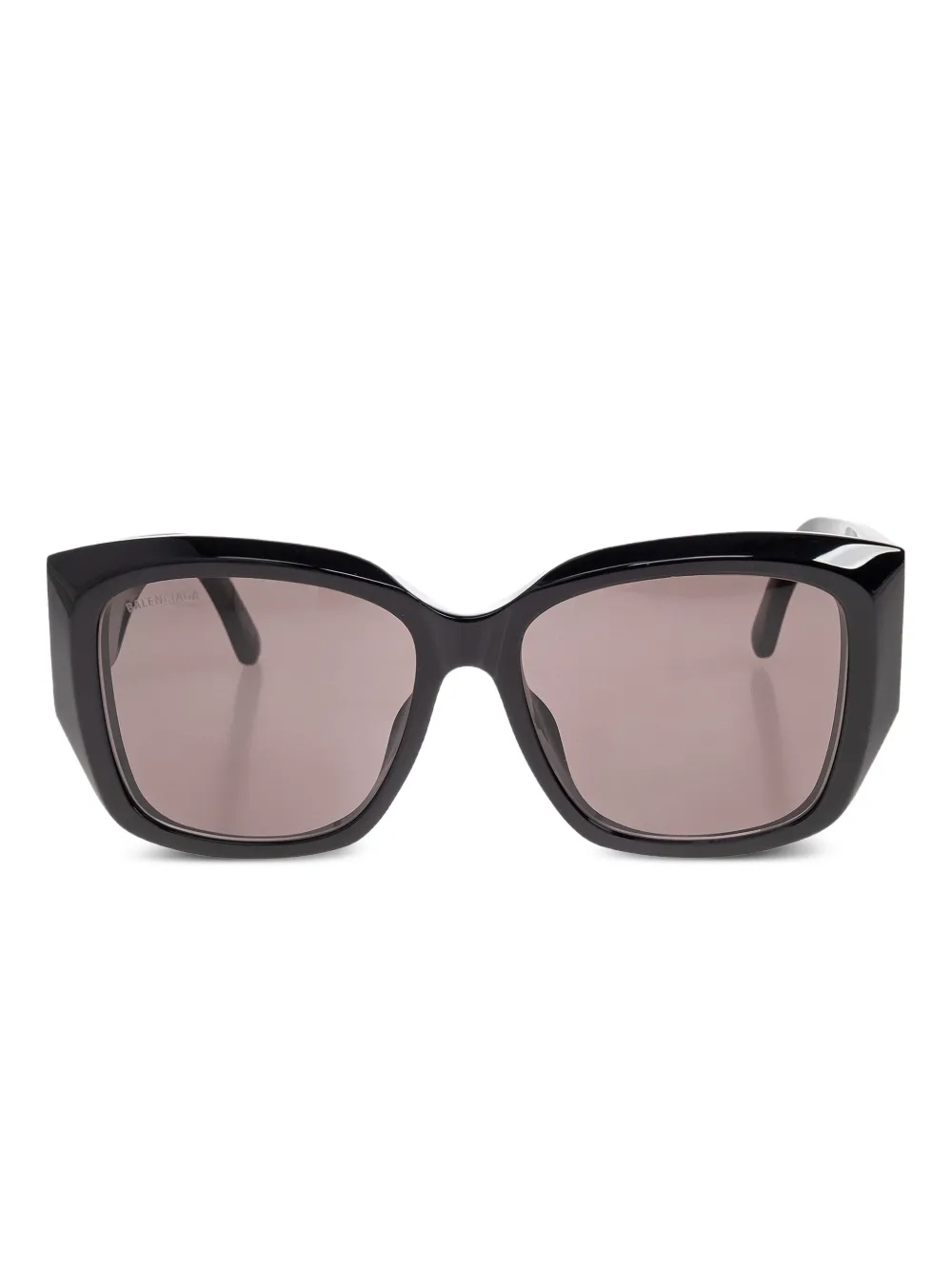 

Солнцезащитные очки в прямоугольной оправе с логотипом BB Balenciaga Eyewear, черный