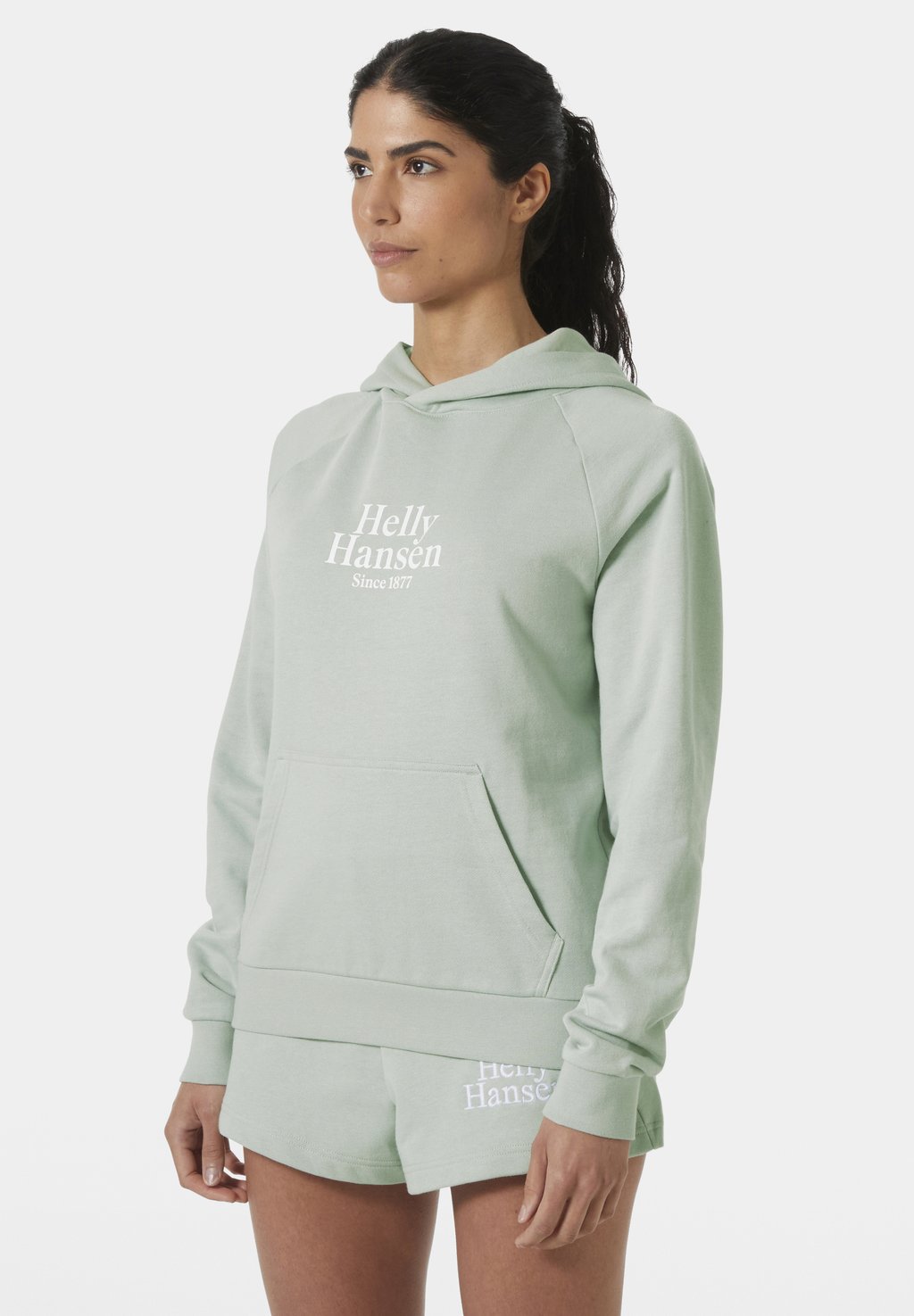 

Толстовка CORE GRAPHIC - Hoodie Helly Hansen, светло-зеленый