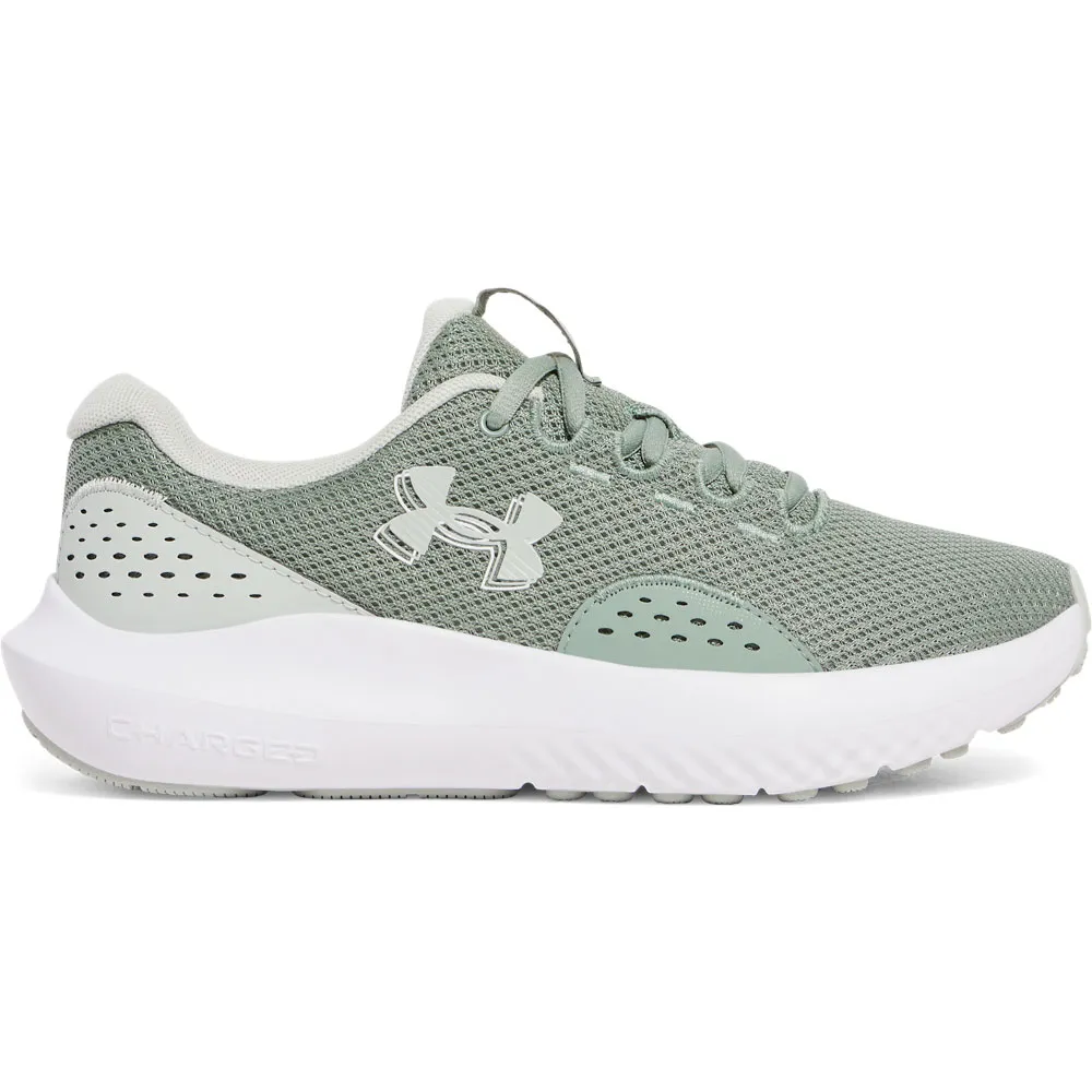Беговые кроссовки Under Armour Charged Surge 4, зеленый