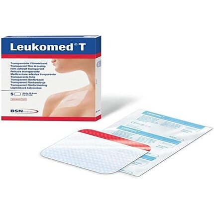 

Прозрачный стерильный пластырь Leukomed 5x7,2 см, 5 шт. в упаковке Bsn Medical