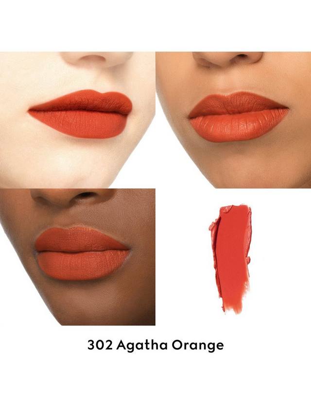 Матовый карандаш для губ Rouge À Lèvres летние оттенки Gucci, 312 Frances Fire — фото 2