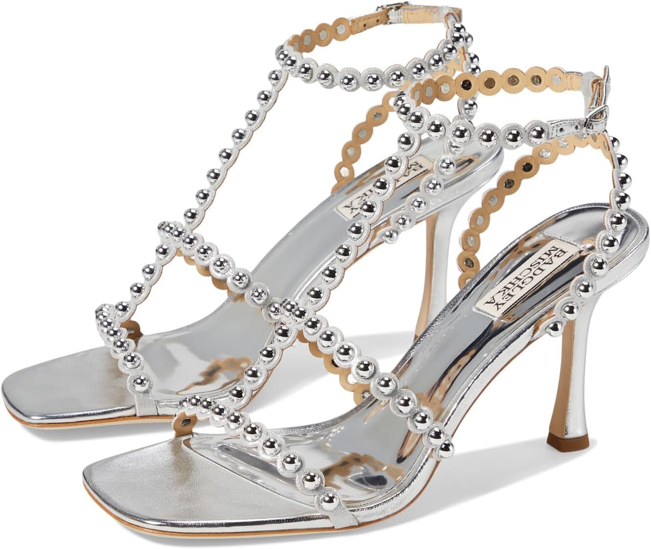 

Туфли Badgley Mischka Camilia, серебряный