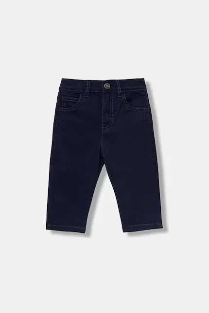 Брюки модель из эластичного хлопка United Colors of Benetton, синий