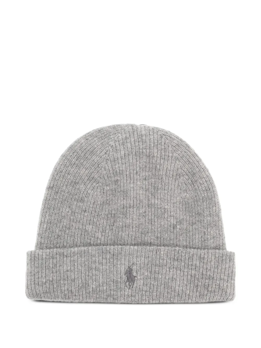 

Шапка бини с логотипом Polo Ralph Lauren, серый
