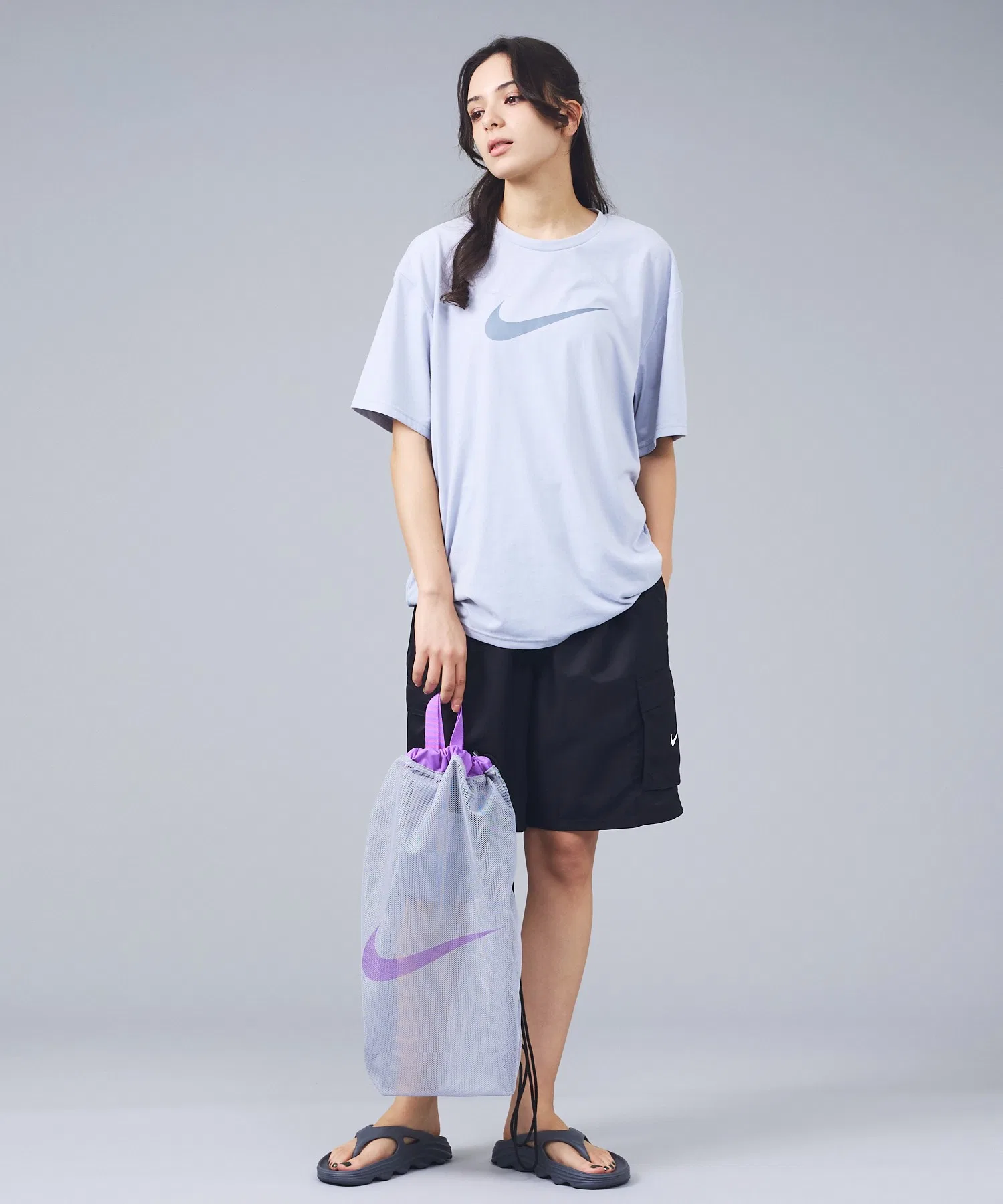 【NIKE】NESSG452 Ripstop Amphibious 9 Volley Cargo Shorts / Shorts — фото 4