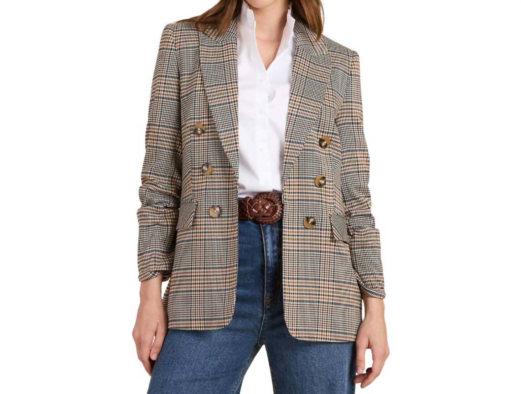 

Клетчатая куртка Blair Buckingham Tyler Boe, цвет buckingham plaid