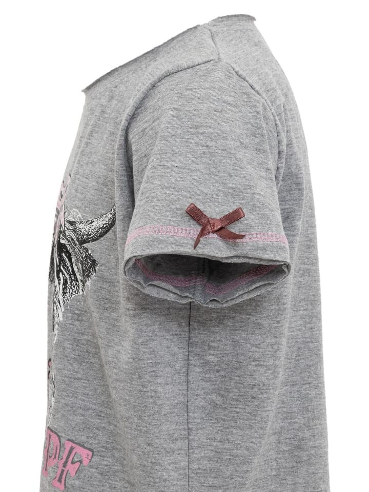 Футболка Hangowear Kinder T-Shirt QUENTAYA KIDS, серый — фото 3