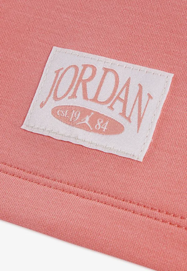 Футболка с принтом «цветок дружбы» Jordan, Pink Gaze — фото 3