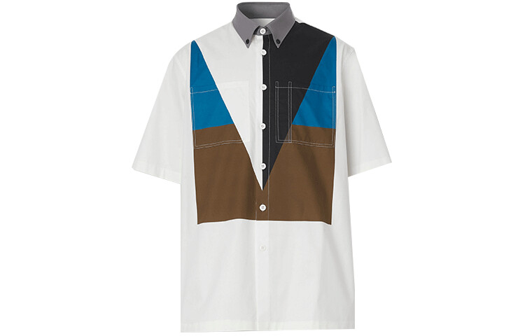 

Рубашка мужская белая Burberry, белый