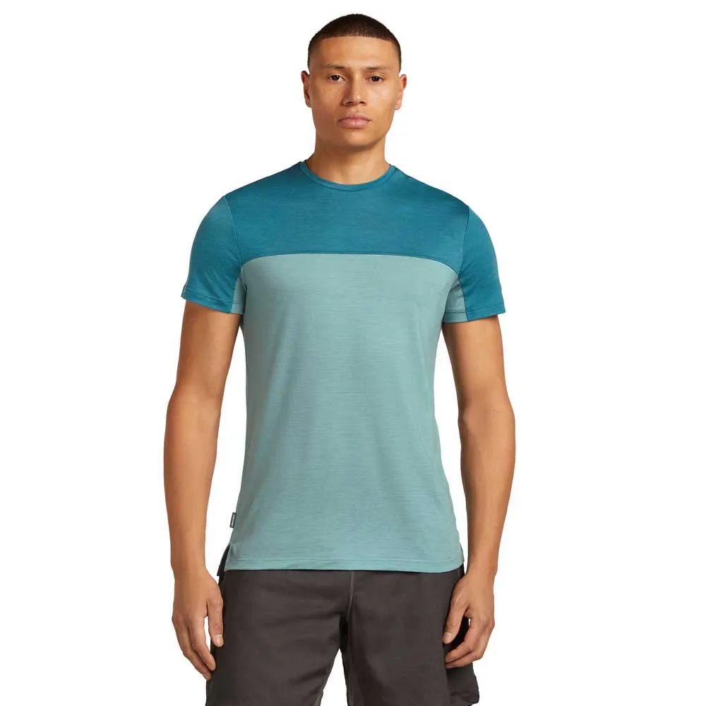 

Футболка Icebreaker Merino Blend 125 Cool-Lite Sphere Colour Block, синий