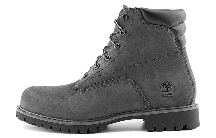

Ботинки мужские серые Timberland