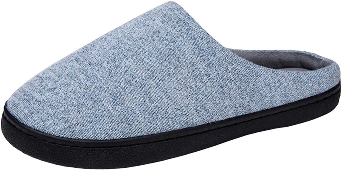 

Тапочки Meidiastra с эффектом памяти для мужчин и женщин, удобные домашние тапочки на мягкой подошве, теплые мягкие вязаные хлопковые тапочки для гостиной и спальни, для ношения в помещении, Cyan