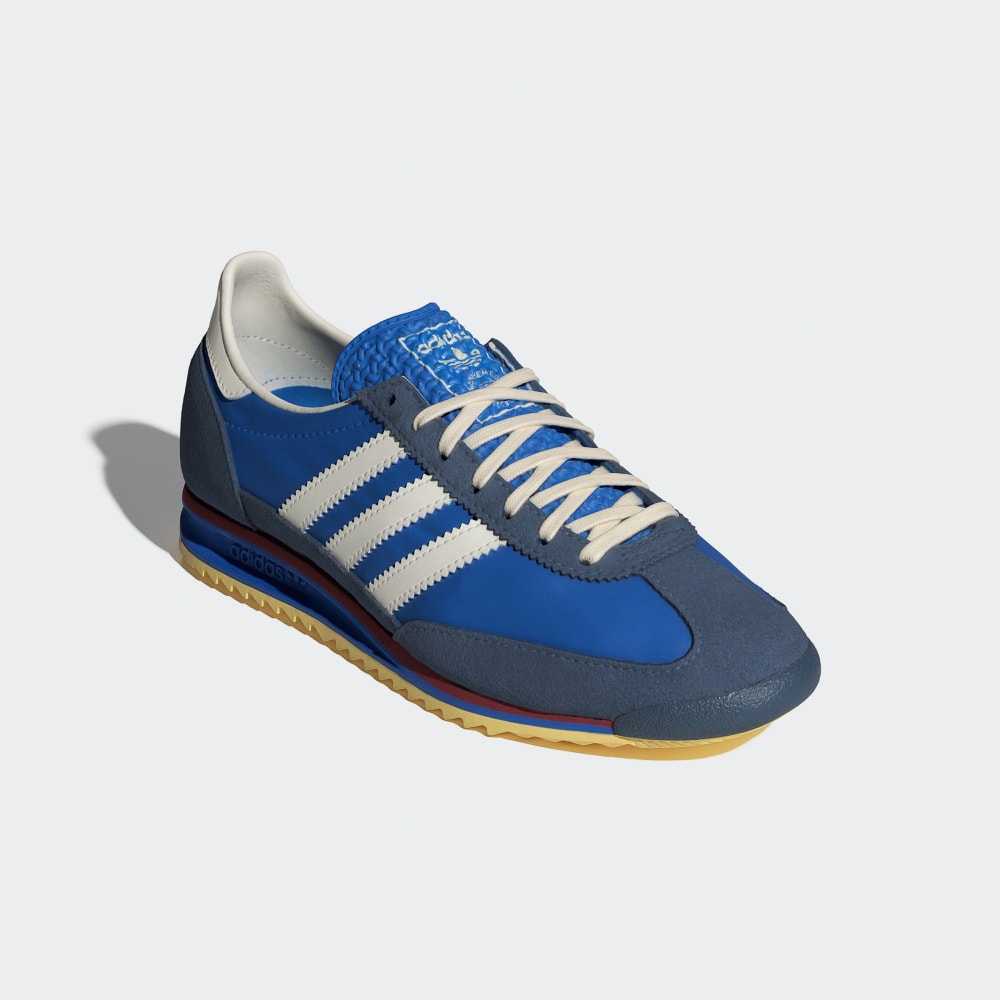 Кроссовки Adidas SL 72 OG Shoes, цвет Blue Bird/Off White/Preloved Ink — фото 4