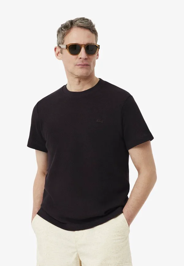 Простая футболка Lacoste, Marron-La